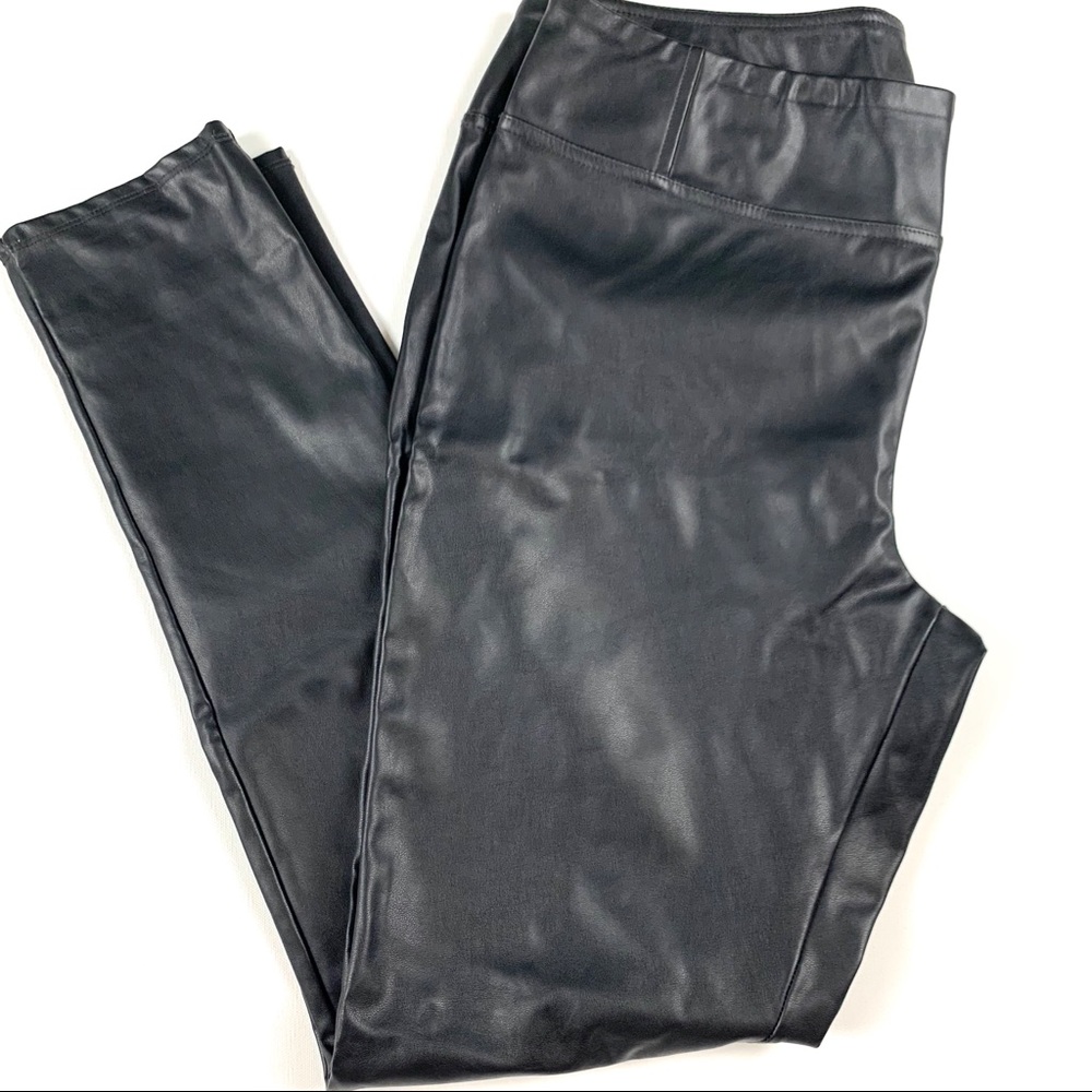 Faux Leather Leggings Lauren Conrad Large